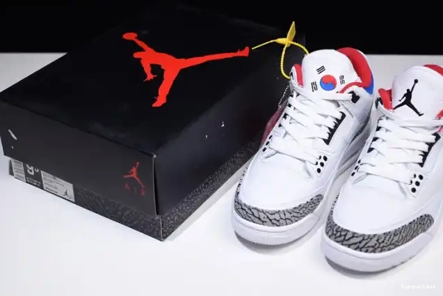 HYPE Korea Air Jordan 3 Retro AV8370-100 Seoul 0523